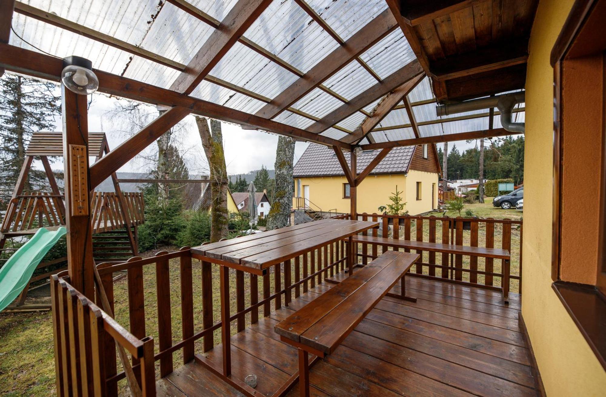 Chata Sandra Lipno nad Vltavou Exterior foto